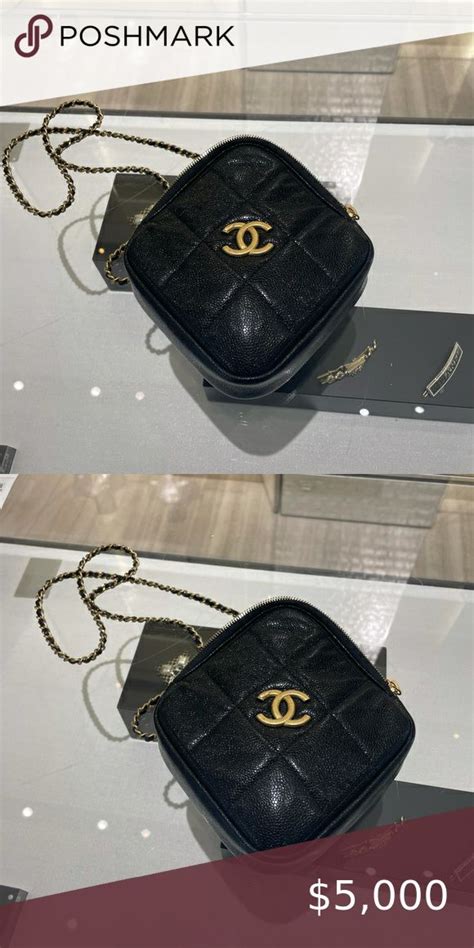 chanel logo bag replica|authentic chanel diamond bag.